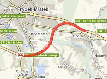 Dopravní uzavírky a omezení