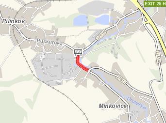 Dopravní uzavírky a omezení