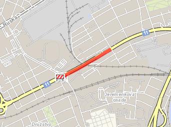 Dopravní uzavírky a omezení