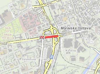 Dopravní uzavírky a omezení