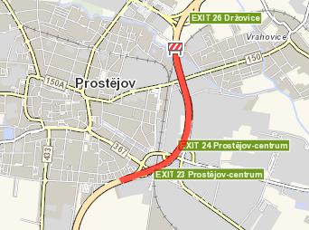 Dopravní uzavírky a omezení