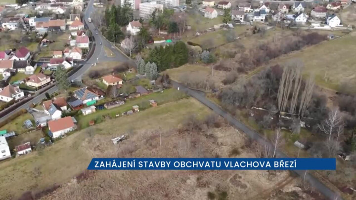Odstartovala stavba obchvatu Vlachova Březí