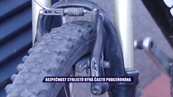 Bezpečnost cyklistů bývá často podceňována