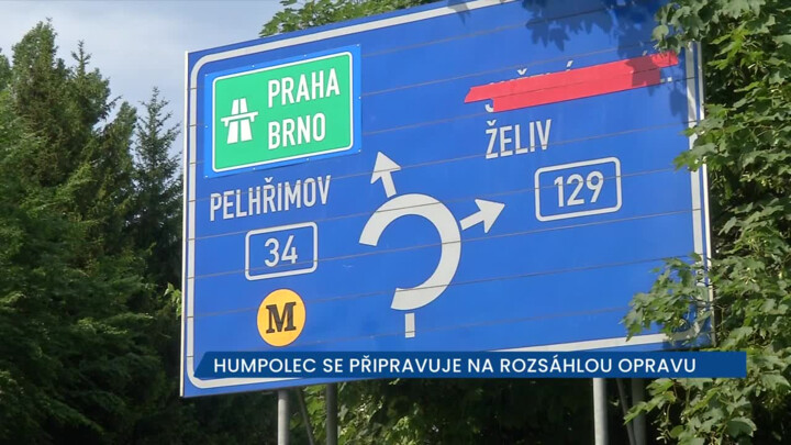 Humpolec se připravuje na rozsáhlou opravu