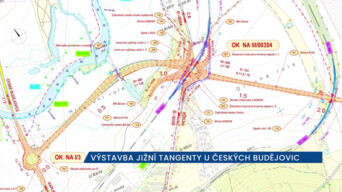 Stavba Jižní tangenty u Českých Budějovic neuzavře frekventovanou silnici na Český Krumlov