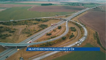 Opravy povrchů v okolí exitu 84 Sedlice na dálnicích D35 a D11, omezení potrvají do začátku října