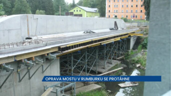 Oprava mostu v Sukově ulici v Rumburku se protáhne