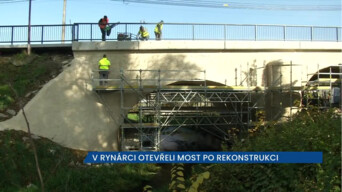 V Rynárci otevřeli most po rozsáhlé opravě, řidičům se uleví od dlouhých objízdných tras