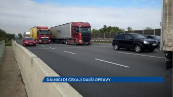 Dálnici D1 u Prahy čekají další opravy, ŘSD do konce roku provádí přípravné práce