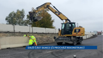 ŘSD opravuje další část silnice I/2, od Malínské křižovatky směr na východ
