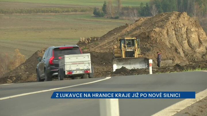 Z Lukavce přes Čáslavsko a k hranicím Středočeského kraje už mohou řidiči po nové silnici