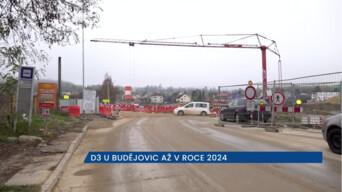Uzavírka Dobrovodské ulice kvůli stavbě dálnice D3 se protáhne o více než rok