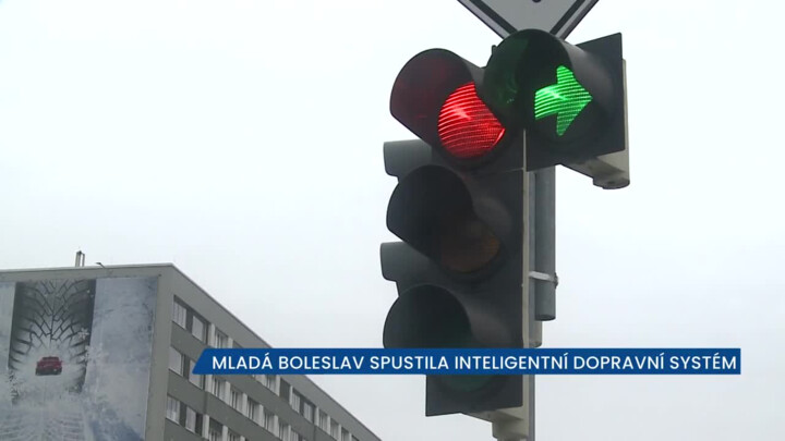 Mladá Boleslav spustila nový inteligentní dopravní systém, řidiči pojedou na zelené vlně