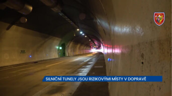 Silniční tunely jsou rizikovými místy v dopravě