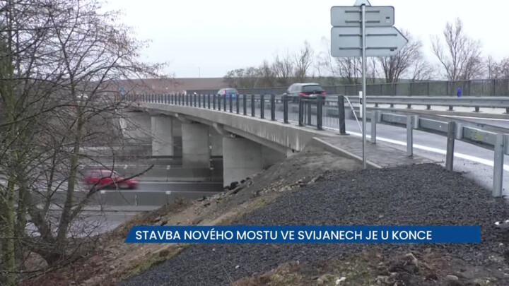 Ve Svijanech skončila rekonstrukce mostu přes D10, výrazně se ulevilo dopravě