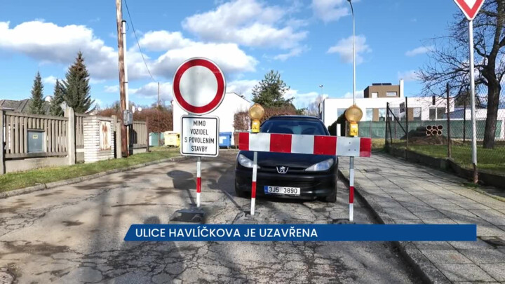 V Havlíčkově Brodě pokračuje rekonstrukce Havlíčkovy ulice, řidiči neprojedou