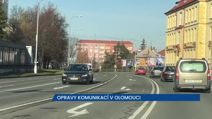 Olomoucká radnice chystá opravy některých důležitých silnic