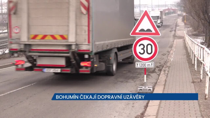 Bohumín čekají dopravní uzávěry, stát i kraj chystají rekonstrukce