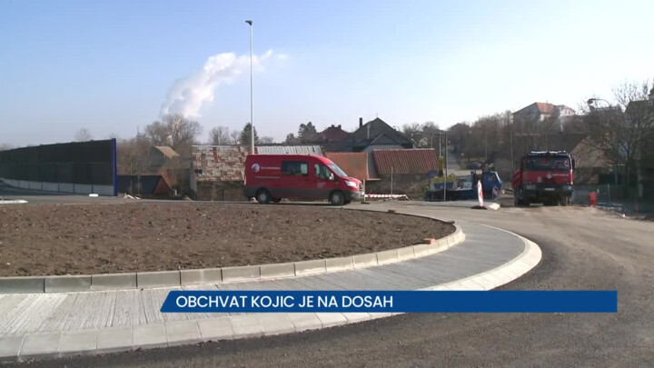 Obchvat Kojic na dosah, řidičům se otevře v dubnu