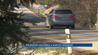 Na půl roku se uzavře silnice II/157 v Kaplici nádraží