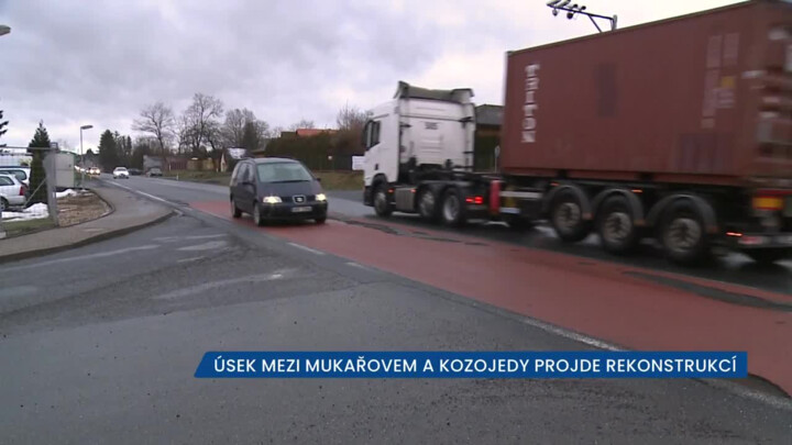 Úsek mezi Mukařovem a Kozojedy projde rekonstrukcí