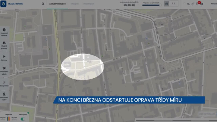 Na konci března odstartovala oprava třídy Míru