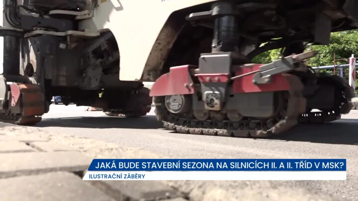 Jaká bude stavební sezona na silnicích II. a III. tříd v Moravskoslezském kraji?
