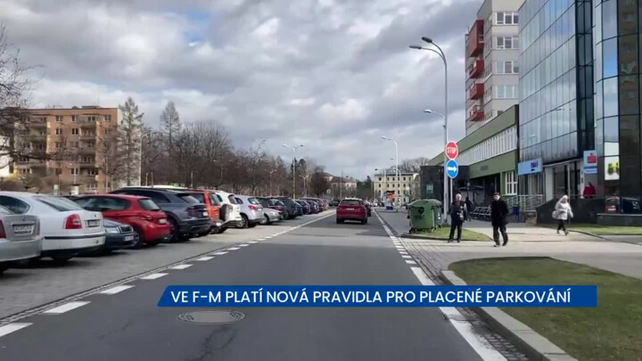 Ve Frýdku-Místku platí od dubna nová pravidla pro placené parkování