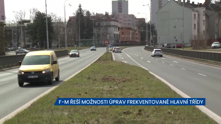 Frýdek-Místek řeší možnosti úprav Hlavní třídy, dlouhodobě přetížený průtah čeká zklidnění