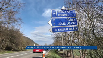 V Předkláštěří vzniká nová styková křižovatka, provoz řídí semafory