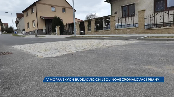 V Moravských Budějovicích řidiče zpomalí retardéry