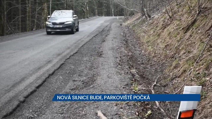 Silnici II/311 z Deštného v Orlických horách čeká generální oprava, kraj ji na půl roku zavře