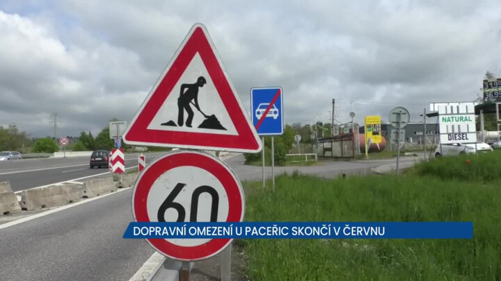 U Paceřic na I/35 roste protihluková stěna