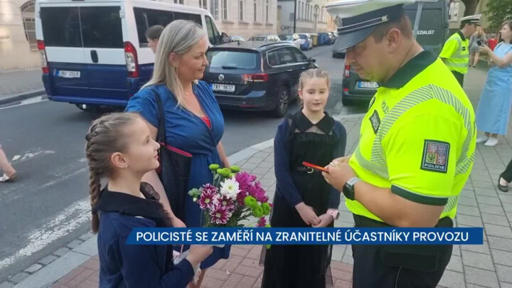 Policisté se zaměří na zranitelné účastníky provozu