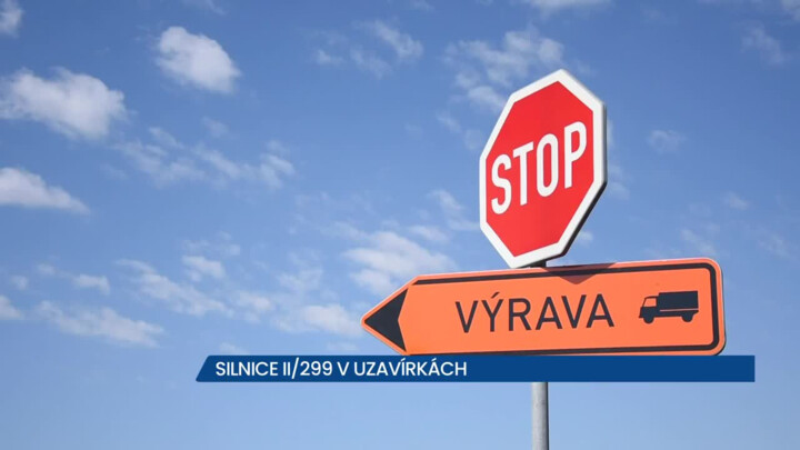 Silnice II/299 v Libranticích na Královéhradecku je uzavřena
