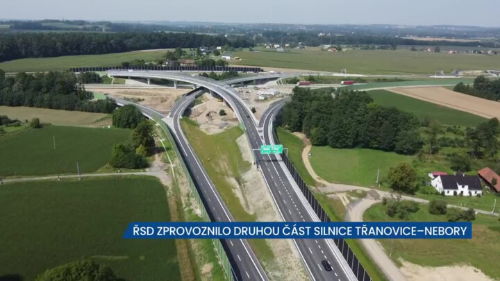 ŘSD zprovoznilo druhou část stavby silnice I/68 Třanovice–Nebory