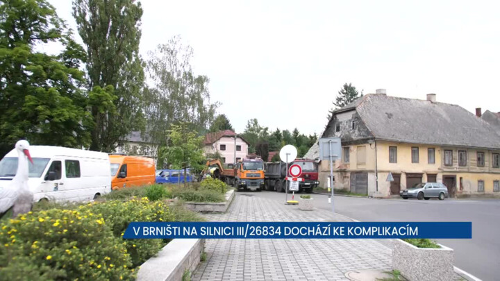 Rekonstrukce silnice III/26834 z Brniště do Velkého Valtinova se protahuje