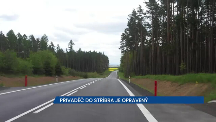 Přivaděč do Stříbra je opravený, pozor na přebíhající lesní zvěř!