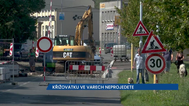 Křižovatku Západní x Šumavská ve Varech neprojedete