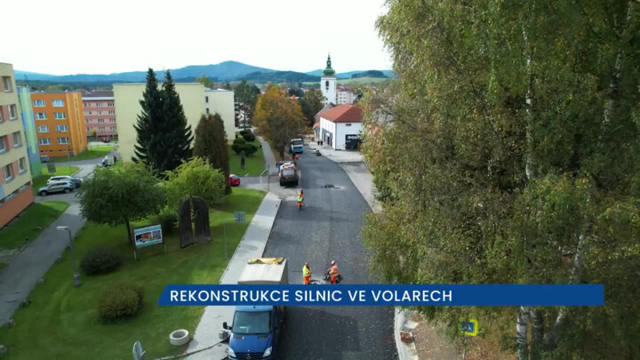 Uzavírka Volar potrvá do prosince, opravuje se silnice II/141