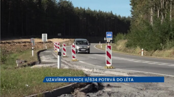 Křižovatka Na Klaudě u Rudolfova na Českobudějovicku bude uzavřená do léta 2024