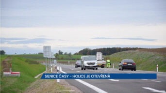 Silnice Časy - Holice je otevřená, zkrátí čas dojezdu a odvede pryč dopravu