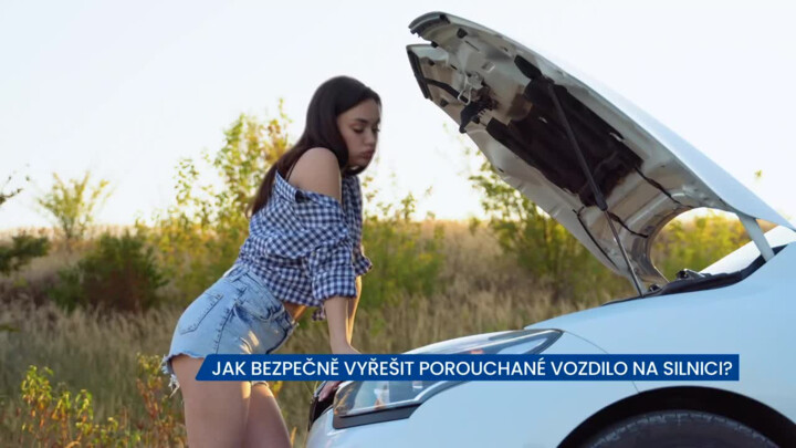 Jak bezpečně vyřešit porouchané vozidlo na silnici?