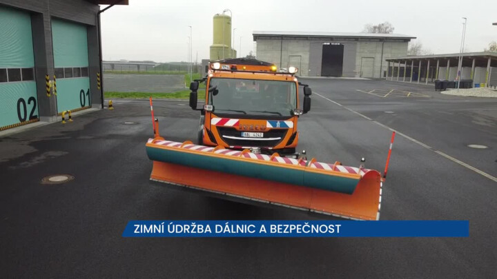 Začala zimní údržba komunikací, dejte pozor na silnicích i dálnicích