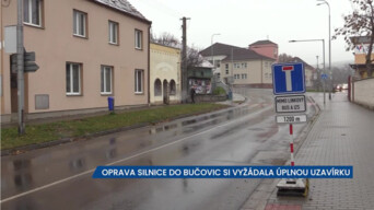 Oprava silnice ze Ždánic do Bučovic si vyžádala úplnou uzavírku, na místě 30kilometrová objížďka