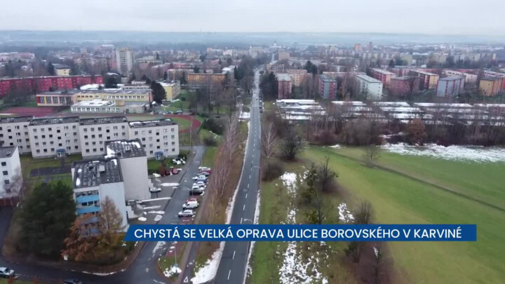 Správa silnic MSK chystá velkou opravu ulice Borovského v Karviné