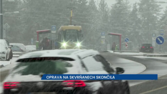 Pětiměsíční trápení řidičů v Plzni skončilo, je hotová oprava na Skvrňanech