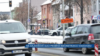 Provoz na Gajdošově ulici v Brně je omezen, do některých přilehlých ulic je vjezd zakázán