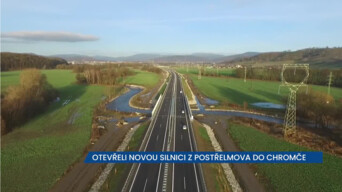 ŘSD otevřelo novou silnici z Postřelmova do Chromče, v okolí přispěje k bezpečnosti a plynulosti provozu
