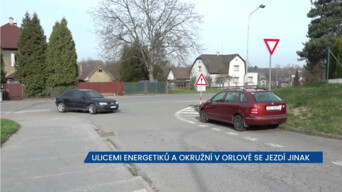Pozor, změna přednosti v jízdě v Orlové na křižovatce ulic Energetiků a Okružní